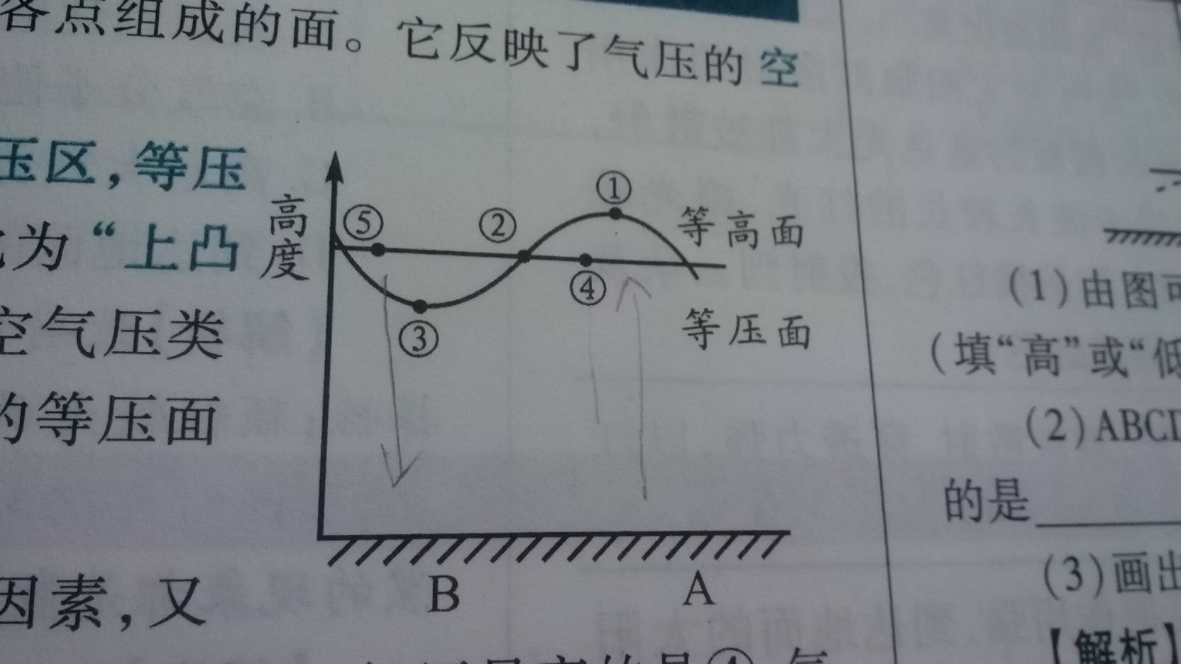 如何判断气压高低