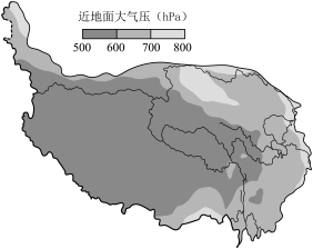 高海拔地区气压低的原因