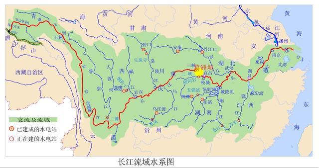长江水运港口最新地图，揭示繁荣与潜力的视觉盛宴