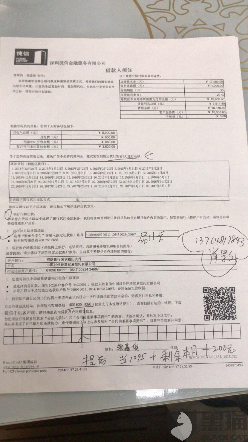 捷信贷款消费发票，现代消费信贷的新选择