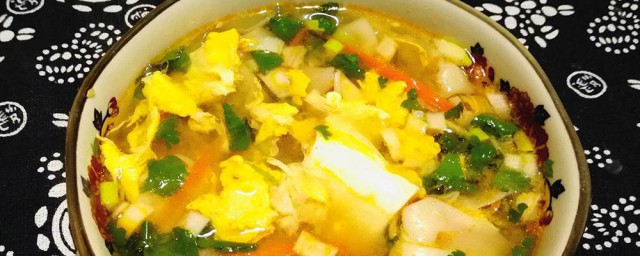 鹅蛋蛋花汤，一道美味佳肴的做法