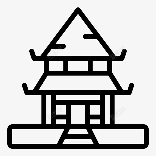 施工小人与图标，建筑之美的微妙结合
