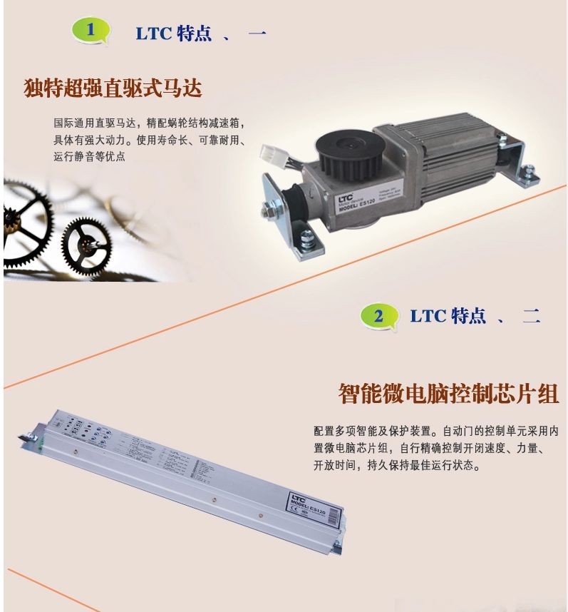 LTC自动门电机质量，卓越性能与可靠性的体现