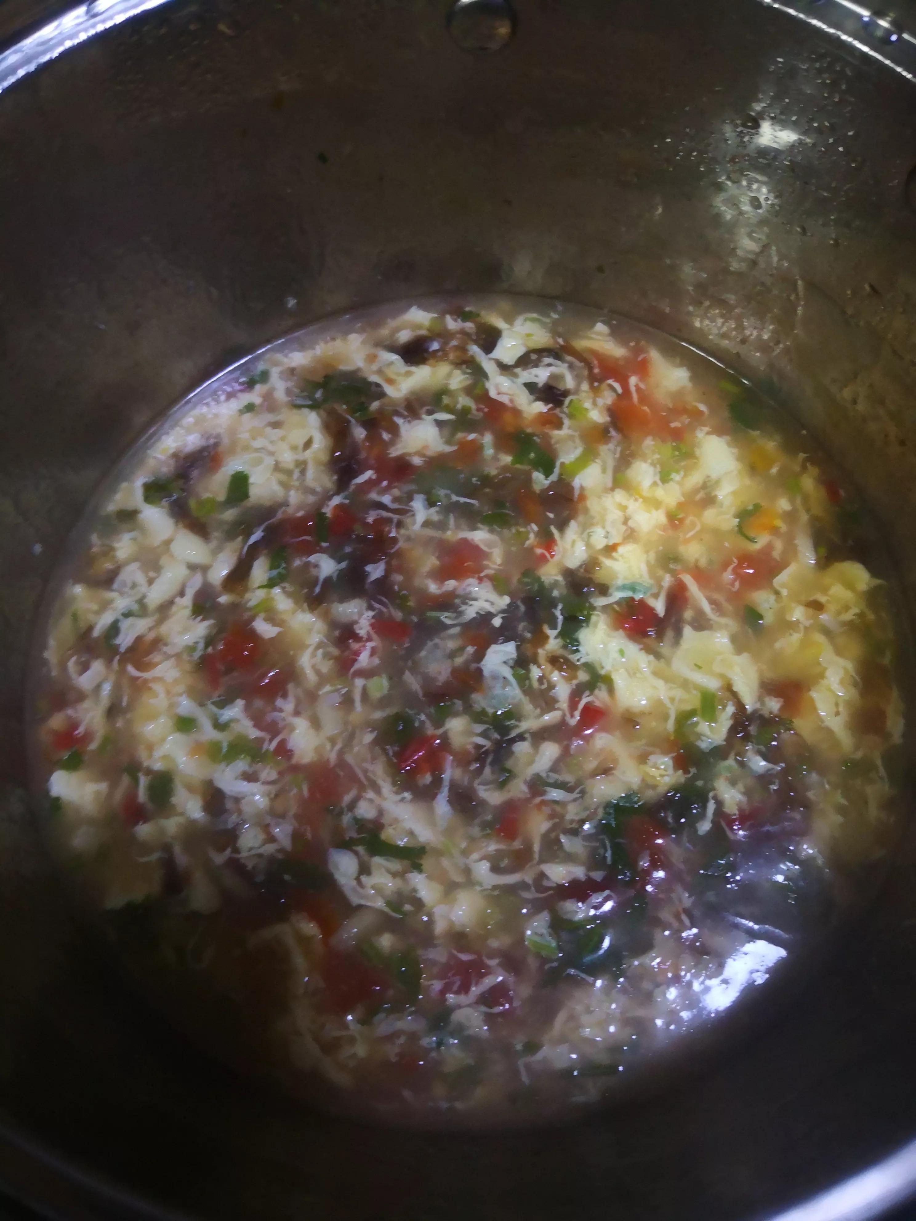 番茄紫菜蛋花羹，一道美味与健康并存的佳肴