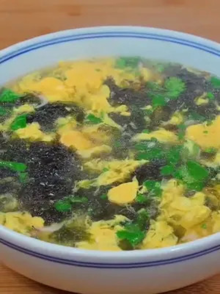 紫菜蛋花汤，美味与热量的完美结合